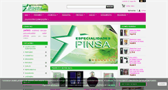 Desktop Screenshot of especialidadespinsa.com